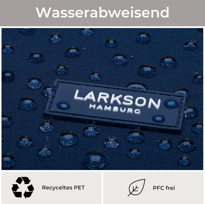 LARKSON Fahrradtaschen für Gepäckträger Damen & Herren Dunkelblau - Tammo Bike - 2 in 1 Fahrrad Tasc