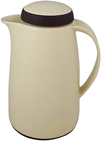 Helios Wave Kunststoff-Isolierkanne, vanille, 0,6 Liter Vanille 0,6 Liter, Vanille 0,6 Liter