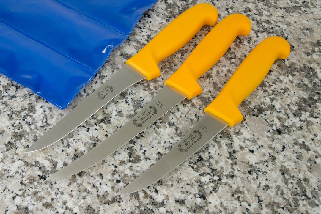 Schlachtermesser Set 1 Ro-Da 4tlg. Ausbeinmesser Set