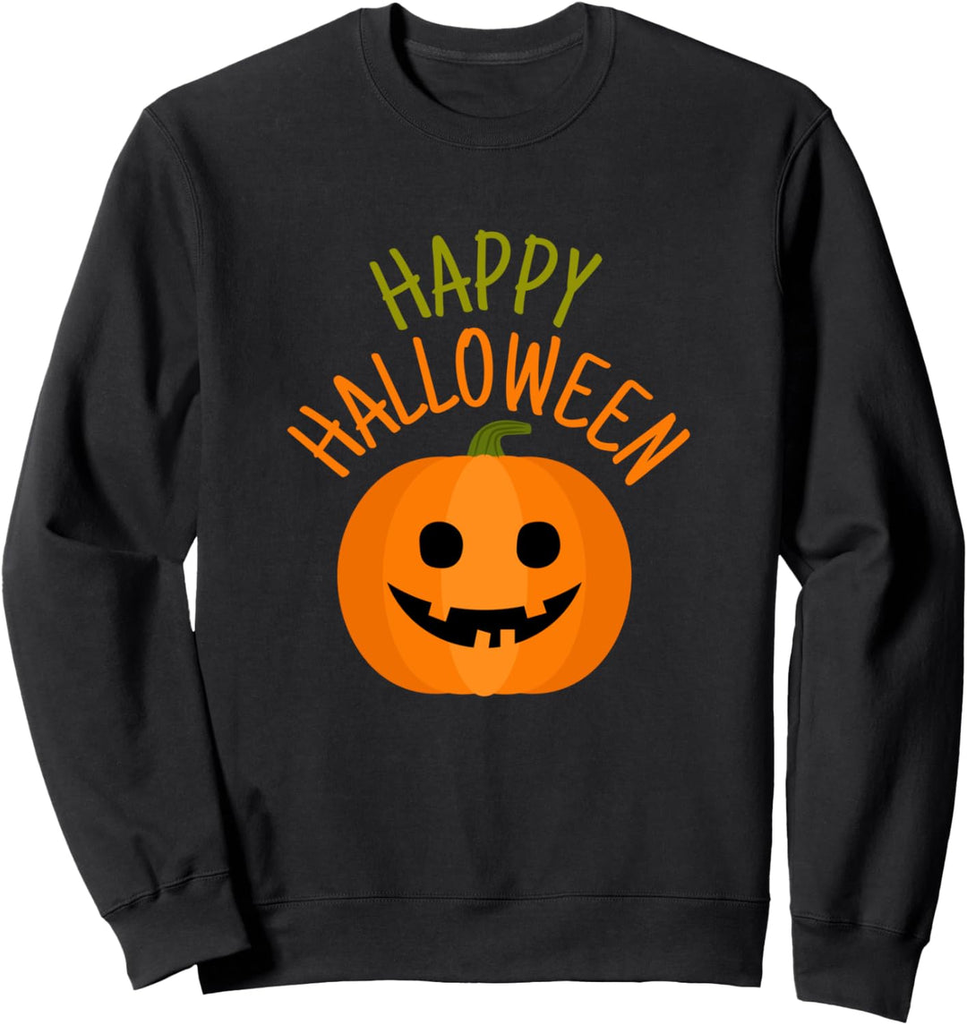 Happy Halloween - Lustiges Kürbis-Kostüm Sweatshirt