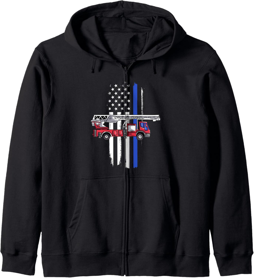 Notfall Fahrzeug Geschenk Jungen Feuerwehrauto Kapuzenjacke