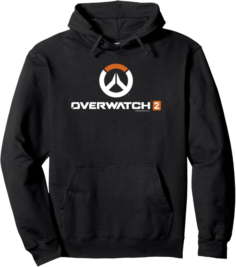 Overwatch 2 Center Icon Logo C2 Pullover Hoodie