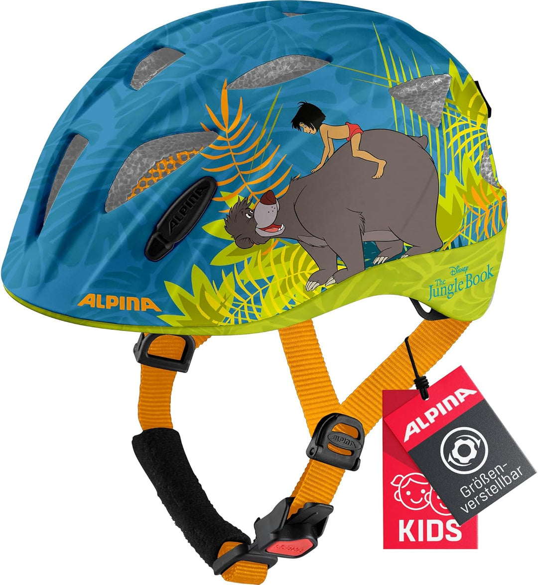 ALPINA XIMO - Leichter, Sicherer & Bruchfester Fahrradhelm Mit Optionalen LED-Licht Für Kinder Jungl