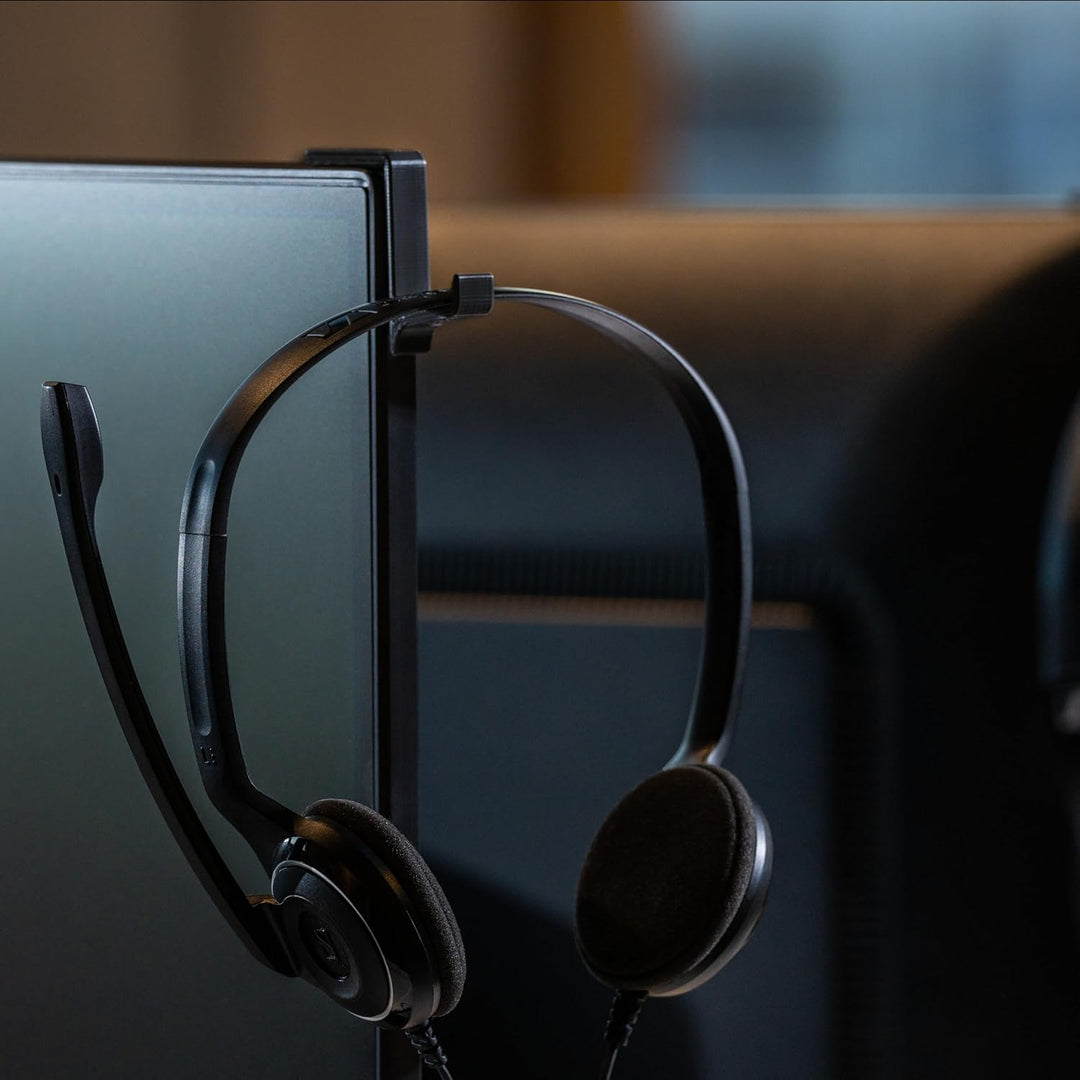 STEKIS Headset Halterung für Monitor & Bildschirm – 20er Set Kopfhörer Haken (Small) – für schmale H