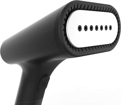SteamOne DTC75B Tragbares vertikales Bügeleisen, Edelstahlplatte, 1600 W, 75 ml Tank, 35 Sekunden be