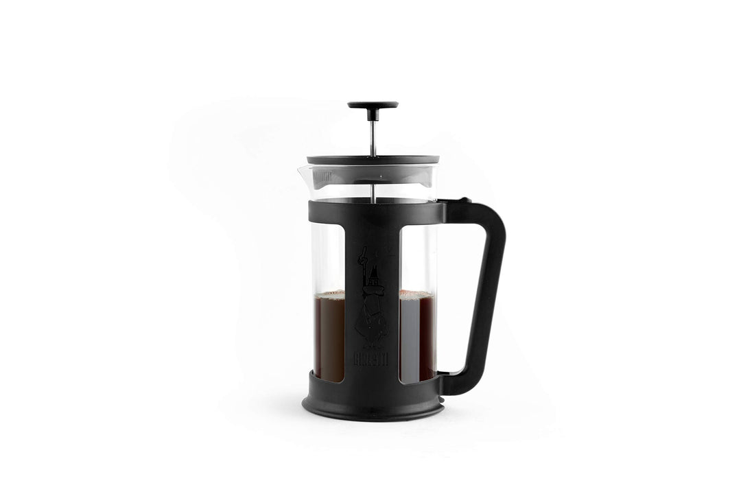 Bialetti French Press Smart Kaffeebereiter Schwarz One Size, 1,0 Liter, Schwarz