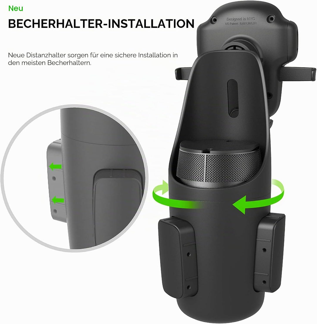 iOttie Easy One Touch 5 Getränkehalter-Halterung – Universelle Fahrzeug-Halterung für iPhone, Google