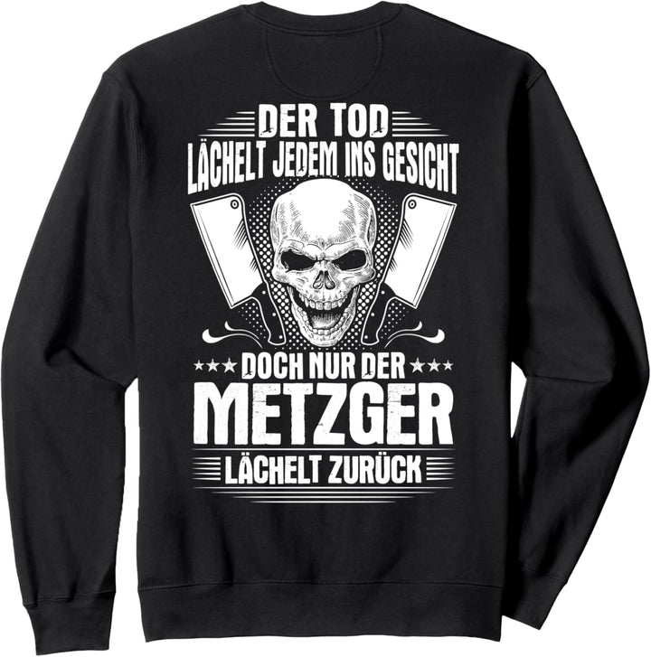 Lächeln Metzger Sweatshirt