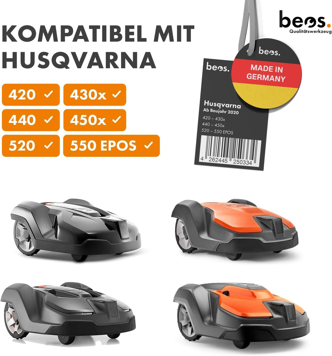 BEOS Tuning Messerteller für 7X Klingen - Husqvarna ab Baujahr 2020 | Glasfaserverstärkte Messersche