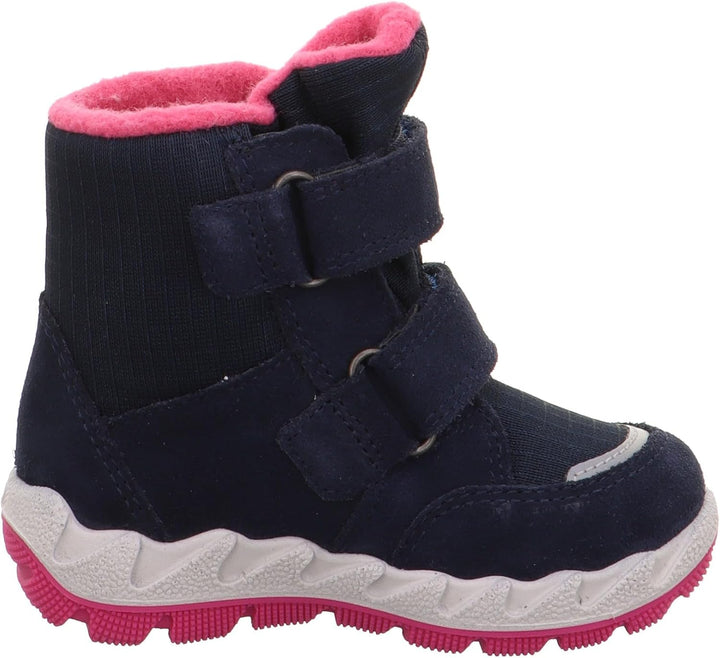 Superfit Mädchen Icebird Warm Gefütterte Gore-tex Schneestiefel 20 EU Schmal Blau Pink 8020, 20 EU S
