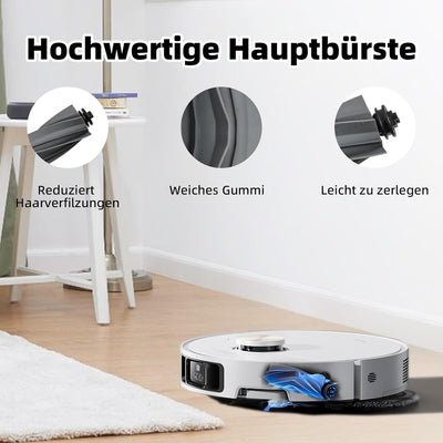 20 Stück Zubehör für Dreame L10s Pro Ultra Heat Saugroboter, Ersatzteile Set mit 1 Hauptbürste, 6 St