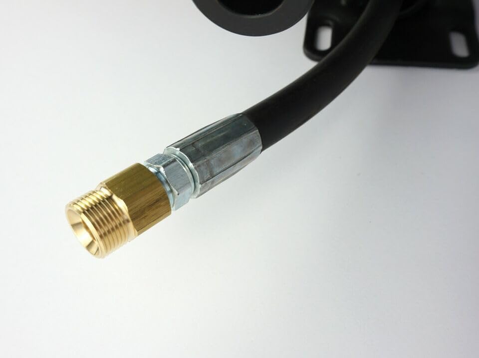 Schlauchtrommel | für Kärcher HD HDS Kränzle Hochdruckreiniger | bis 280 bar | 75m Länge | 3/8" AG x