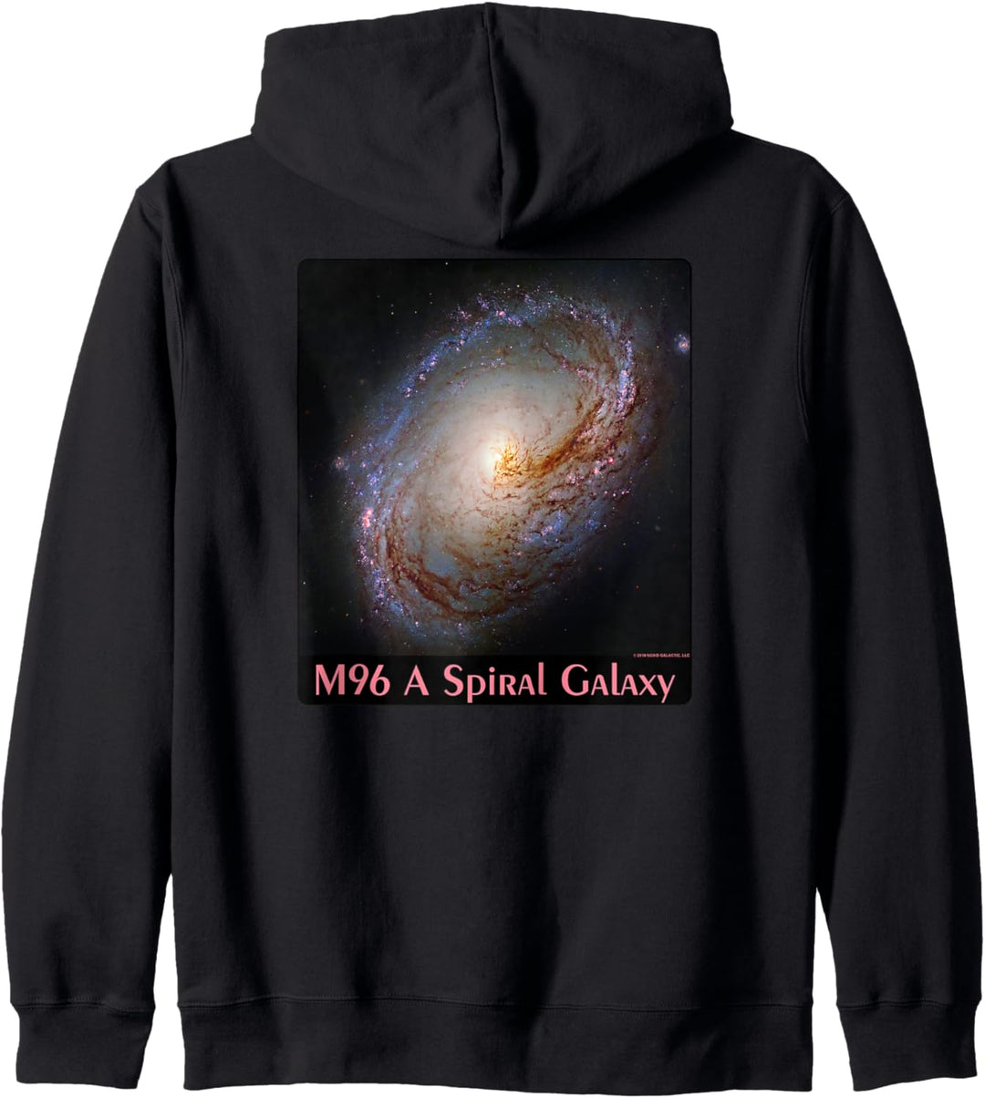 M96 Spirale Galaxy Messier Objekt 96 Weltraumastronomie Wissenschaft Kapuzenjacke