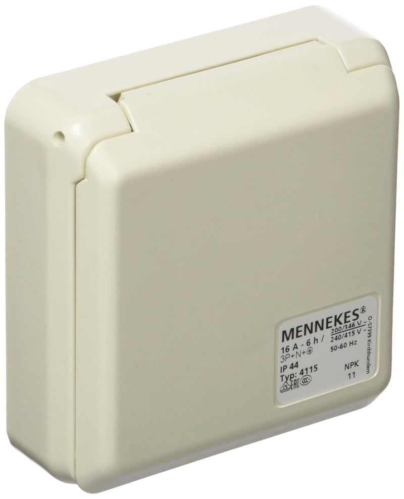 CEE-ANBAUDOSE IP44 16A5P MENNEKES 4115