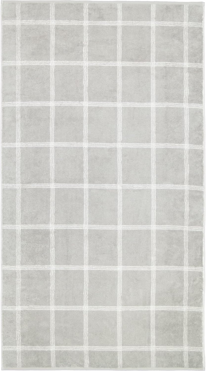 Cawö Luxury Home Duschtuch Two-Tone 604 | 76 Platin - 80 x 150 Duschtuch 80 x 150 cm, Duschtuch 80 x