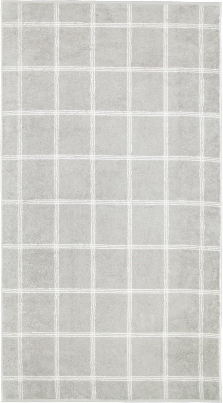 Cawö Luxury Home Duschtuch Two-Tone 604 | 76 Platin - 80 x 150 Duschtuch 80 x 150 cm, Duschtuch 80 x