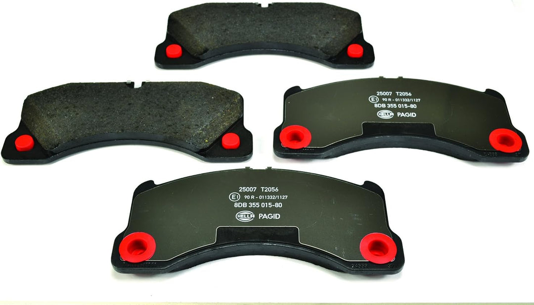 HELLA PAGID 8DB 355 015-801 Bremsbelagsatz - T2056 - Dicke/Stärke: 17.1mm - Bremssystem: Brembo - fü