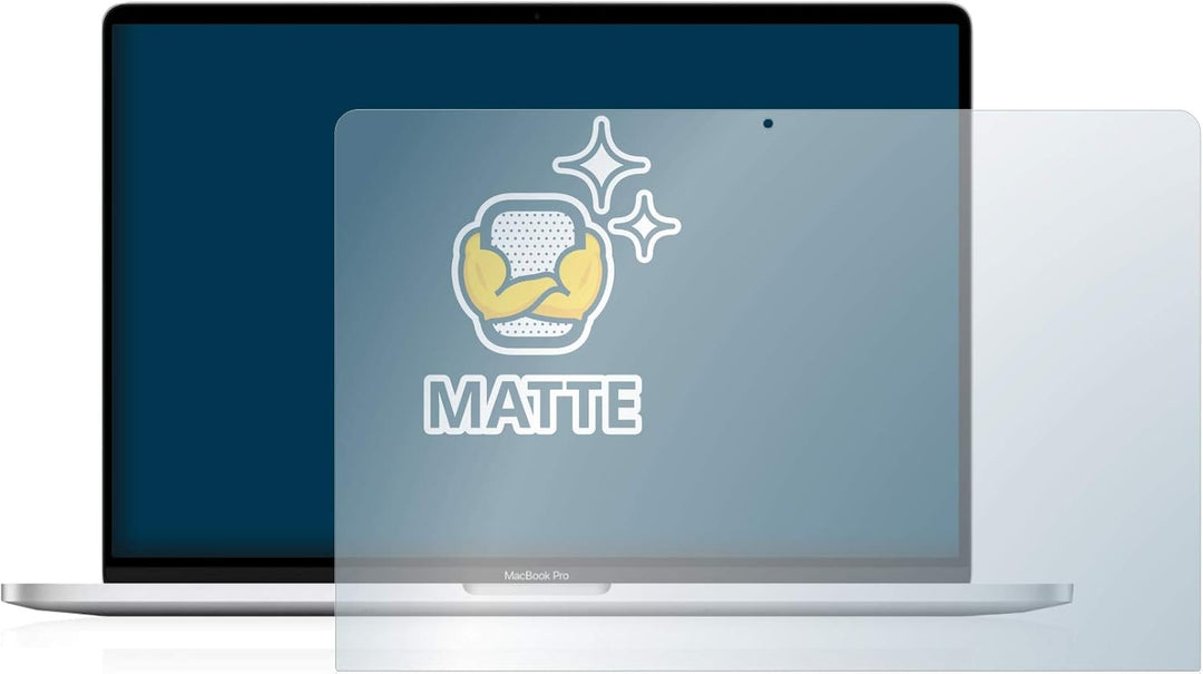 BROTECT Entspiegelungs-Schutzfolie für Apple MacBook Pro 16" 2019 Matte Displayschutz-Folie, Anti-Re