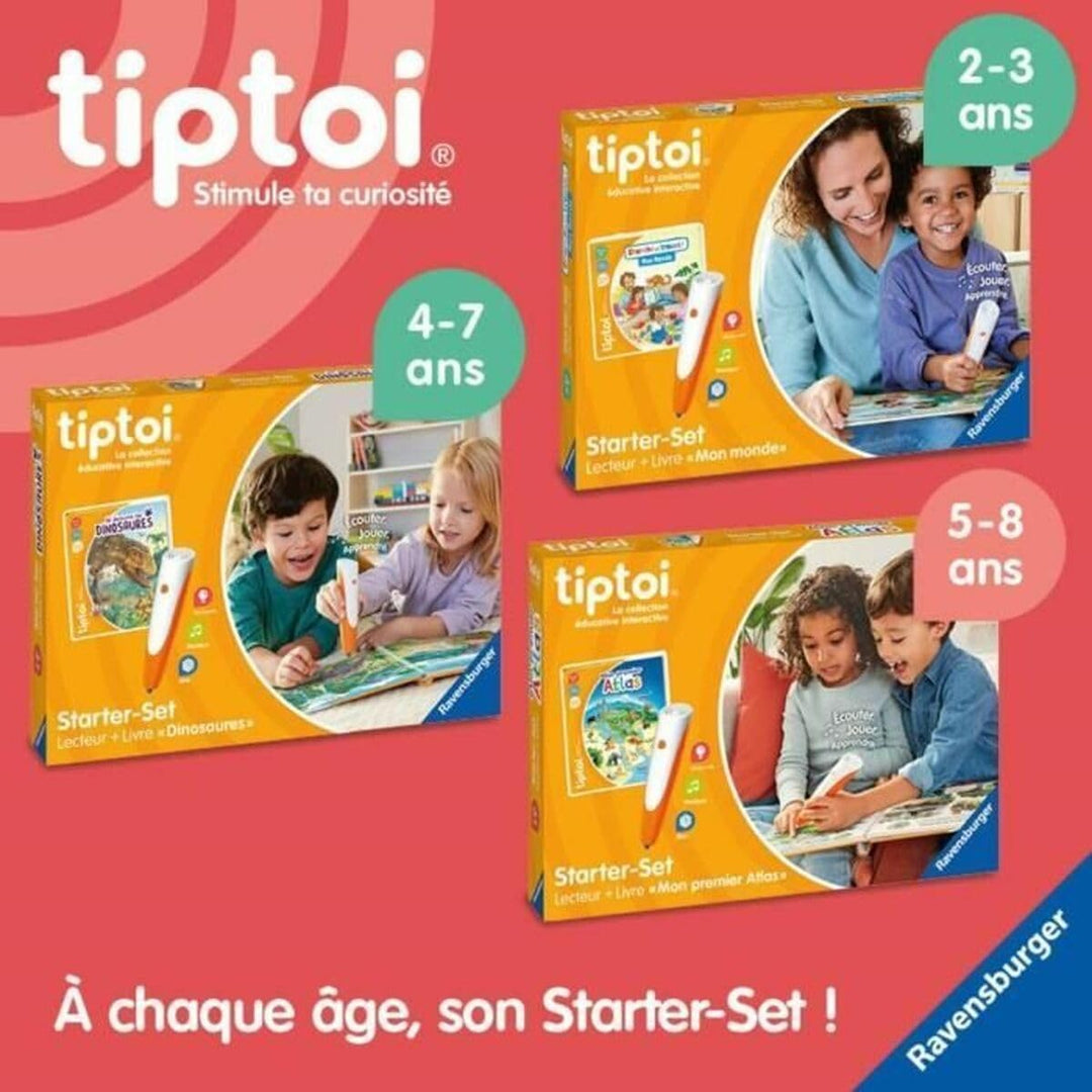 Ravensburger - tiptoi® – Starter Set – Leser + Buch Die Enzyklopädie der neugierigen P&