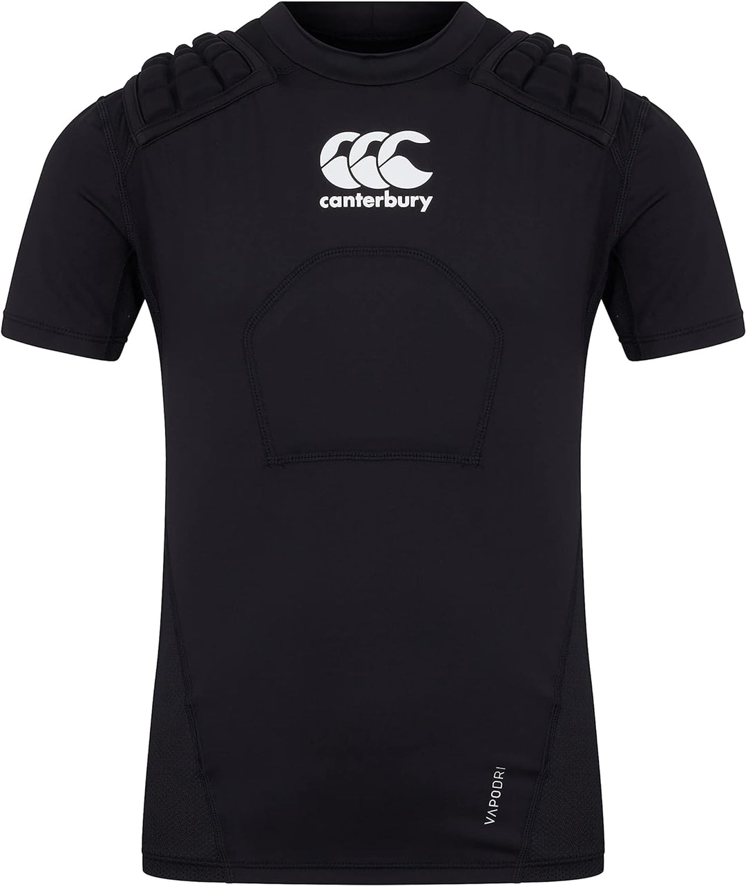 Canterbury Unisex Jugend CCC-Schutz Rugby-Schutzweste MB Schwarz/Weiss/Silber, MB Schwarz/Weiss/Silb