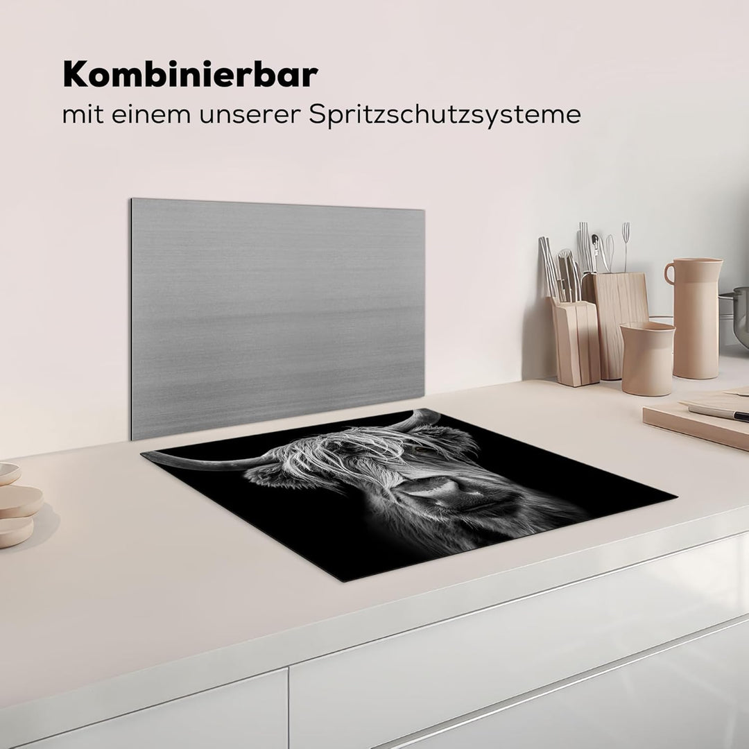 Herdabdeckplatte Einteilig Induktionsmatte Küche Abdeckung Ceranfeld Herd Abdeckplatte Vinyl Matte A