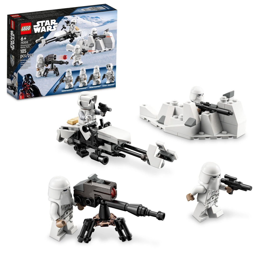 LEGO Star Wars Snowtrooper Battle Pack 75320; Toy Building Kit for Kids Aged 6 and up (105 Pieces)
