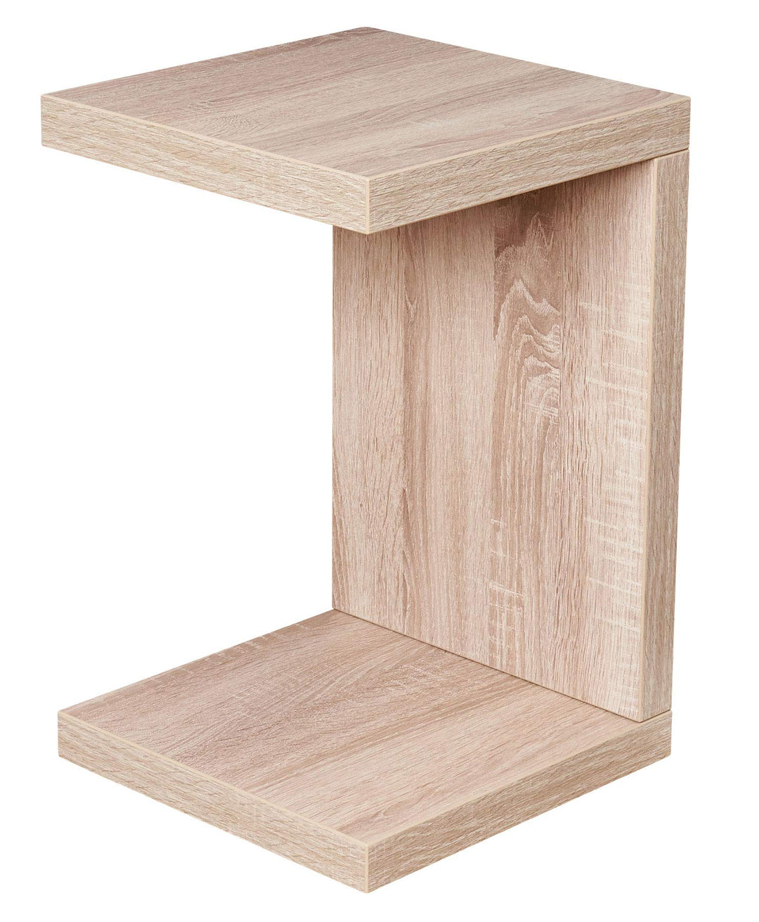 levandeo Beistelltisch Coco Sonoma Eiche sägerau 32x32cm Höhe 50cm Keine Montage fest verleimt Holz