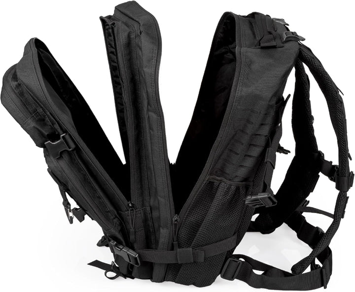 ZEUZ 45 Liter Rucksack Herren & Damen - Sporttasche - Taktischer Militär Backpack mit Waserdicht Abd