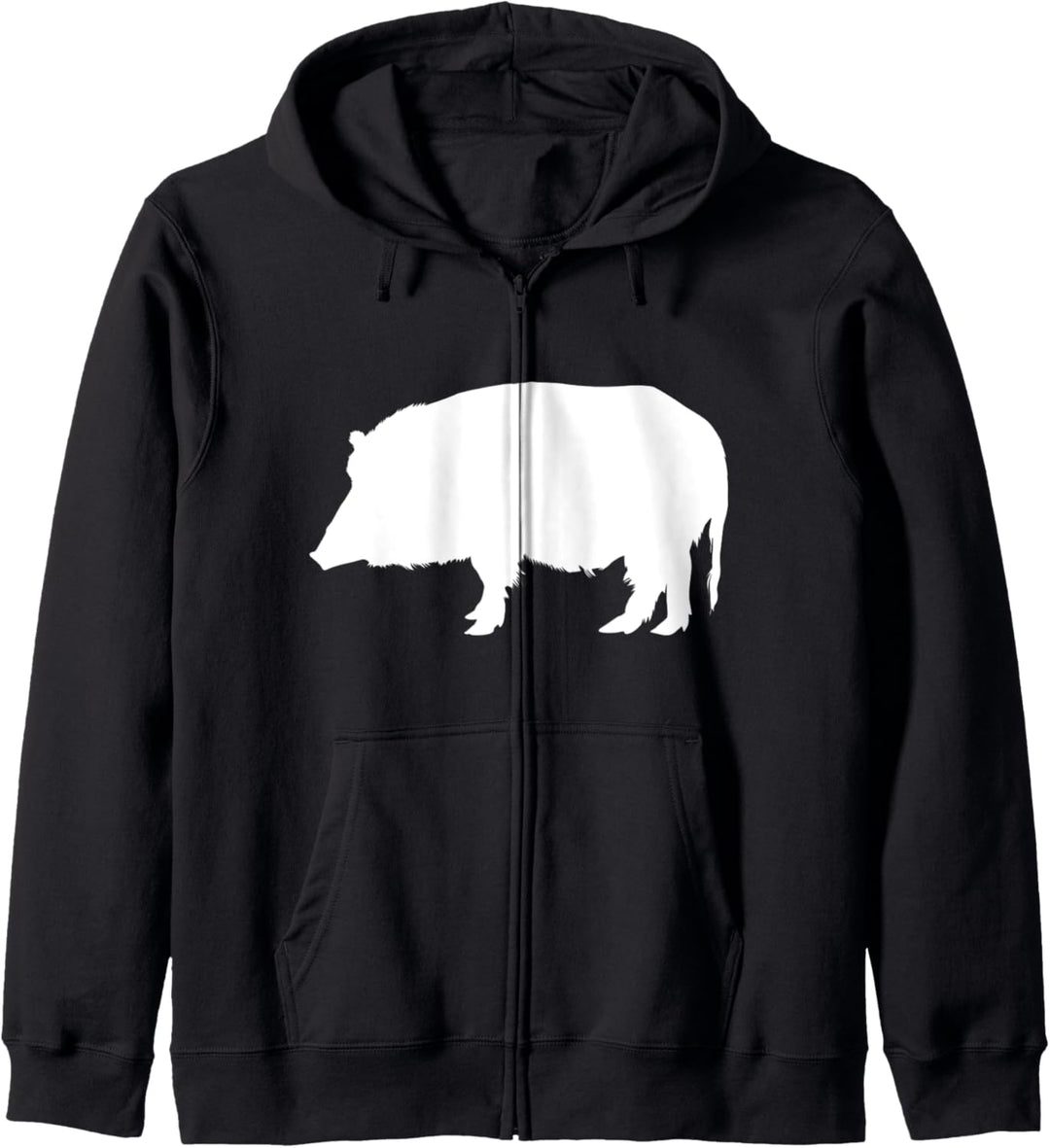 Wildschwein Keiler Schwein Jagen Jagd Jäger Wildnis Tiere Kapuzenjacke
