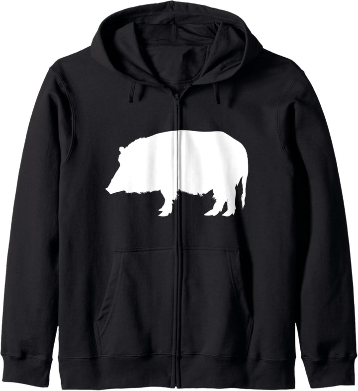 Wildschwein Keiler Schwein Jagen Jagd Jäger Wildnis Tiere Kapuzenjacke