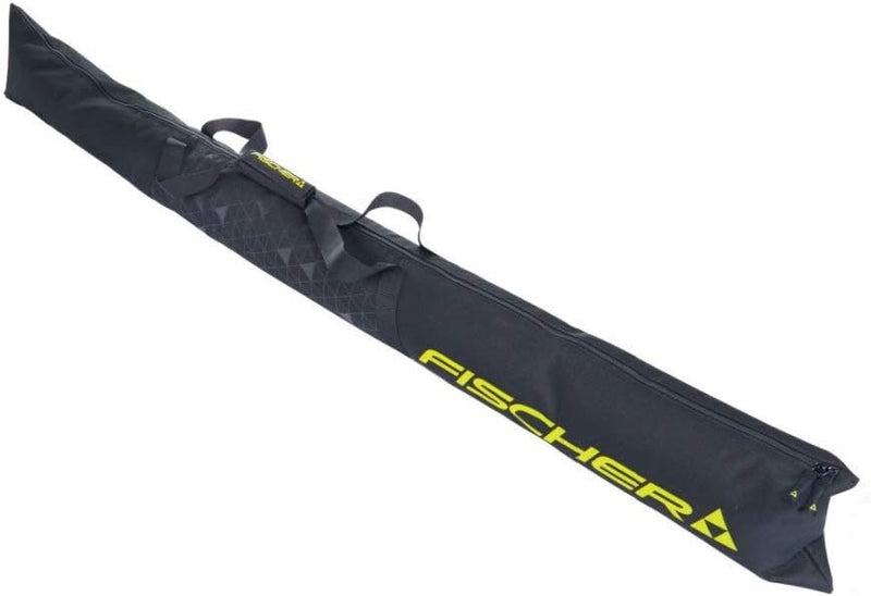 Fischer Skitasche Skicase Eco Alpine 1 Pair 160cm Schwarz/Gelb, 160cm Schwarz/Gelb