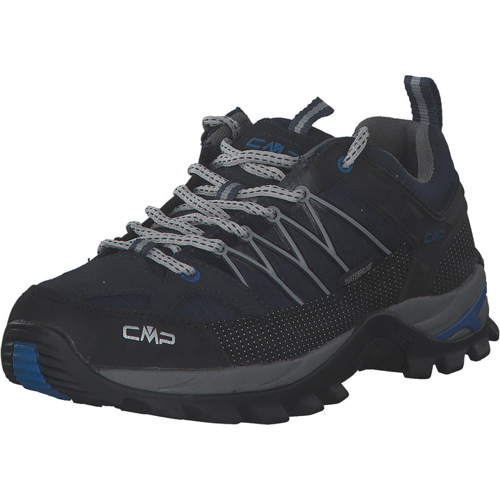 CMP Herren Rigel Low Shoe Wp Trekking-& Wanderhalbschuhe 39 EU Blau Zementgrau B Blue Cemento, 39 EU