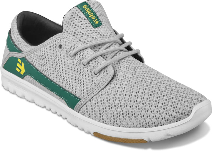 Etnies SCOUT Herren Hallenschuhe 39 EU Light Grey Yellow, 39 EU Light Grey Yellow