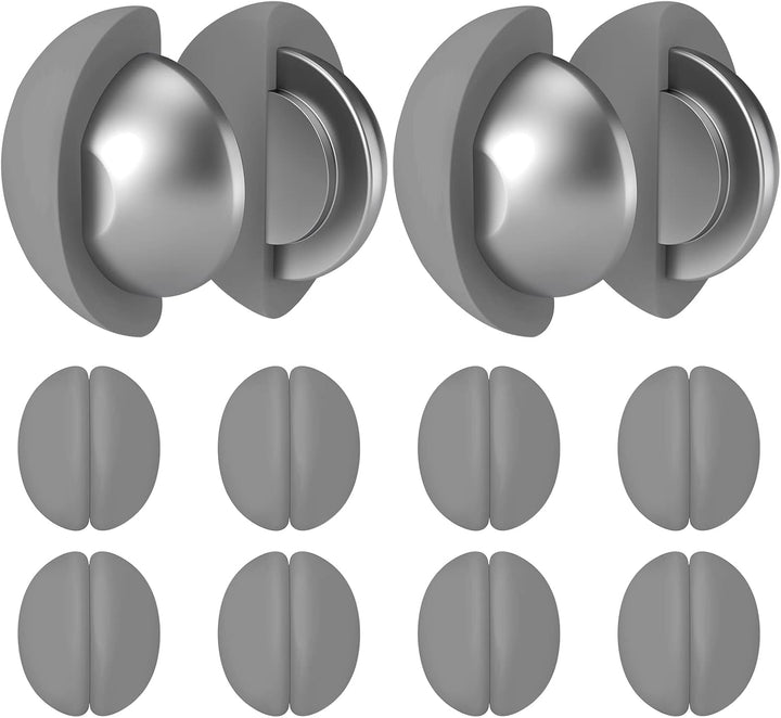 VANZAVANZU Duschvorhang Gewichte, Niemals Rost Duschvorhang Magnete, Silikonbeschichtete Magnete Tis