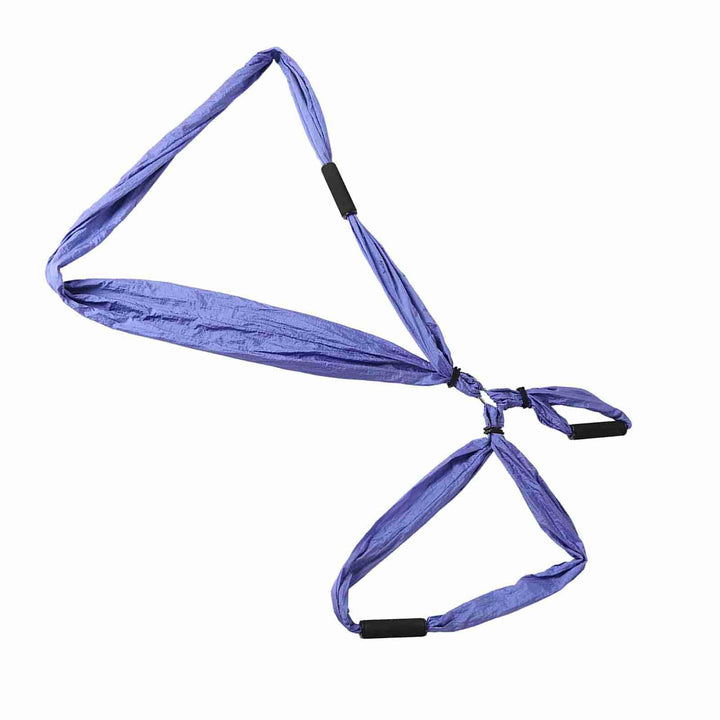 Aerial Yoga Hängematte mit, 6 Griffen Yogatuch für Studio Zuhause Hammock Swing Set für Inversionsüb