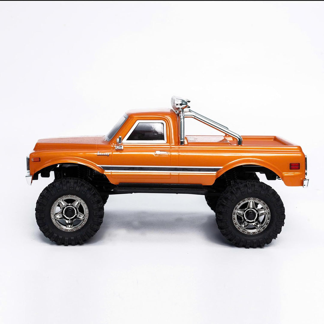 HOBBYPLUS CR18P EVO 2 Rock RC Crawler - 1/18 Scale Mini RC Crawler mit Zwei-Gang-Getriebe, Ganzmetal