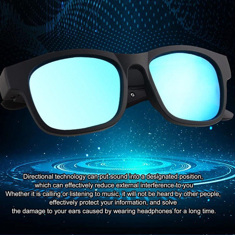 Smart Glasses, Smart Audio Sonnenbrillen, Noise Cancelling, Freisprechen, Open-Ear-Lautsprecher mit
