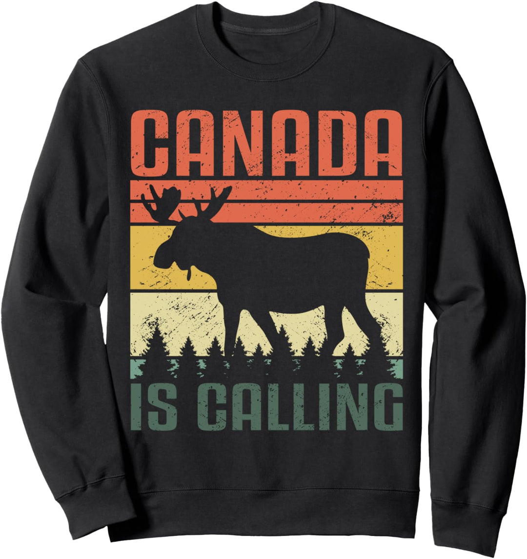 "Canada is calling" Kanada Travel North America Sweatshirt