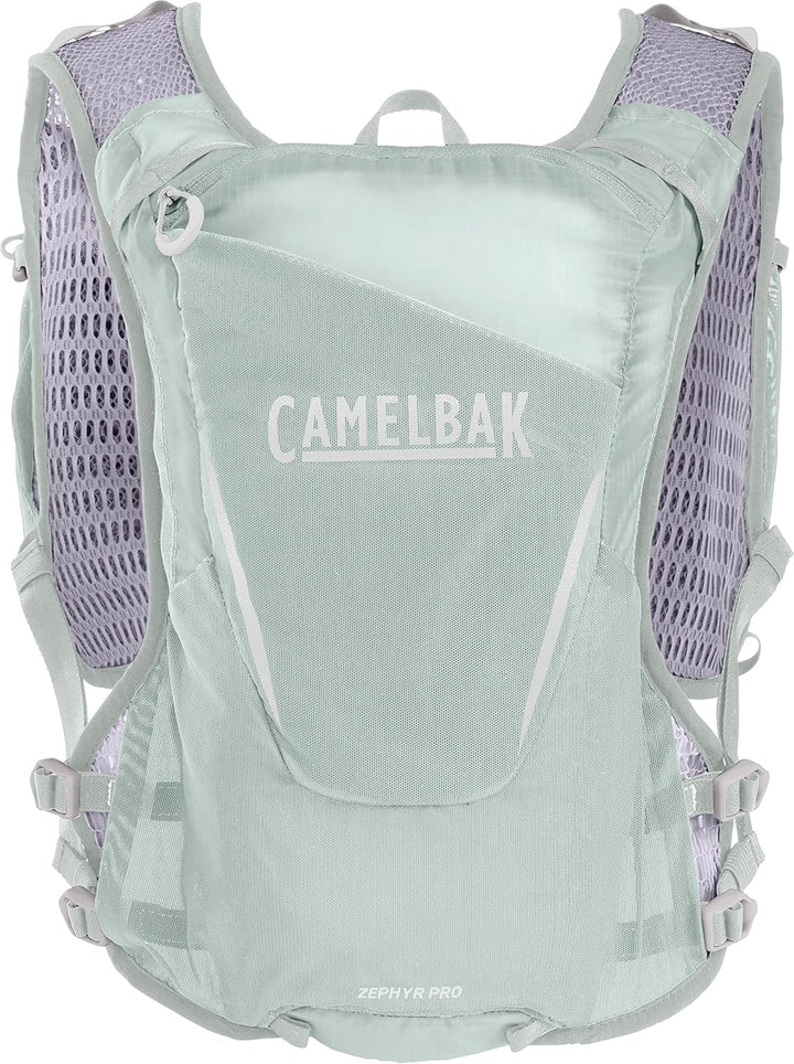 CAMELBAK Herren Zephyr Trinkweste Einheitsgrösse Grey / Blue, Einheitsgrösse Grey / Blue