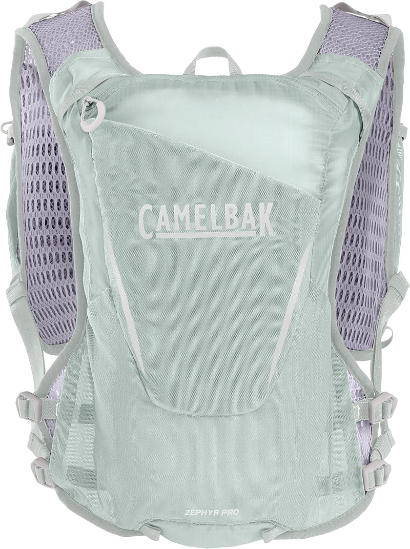 CAMELBAK Herren Zephyr Trinkweste Einheitsgrösse Grey / Blue, Einheitsgrösse Grey / Blue