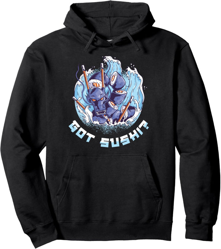 Sushi Dragon Pullover Hoodie