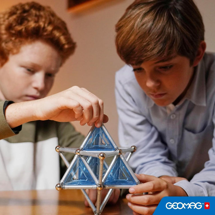 GEOMAG - PRO-L Skyline New York 174 Teile - Magnetische Baustein für Kinder ab 8 Jahren - Hergestell