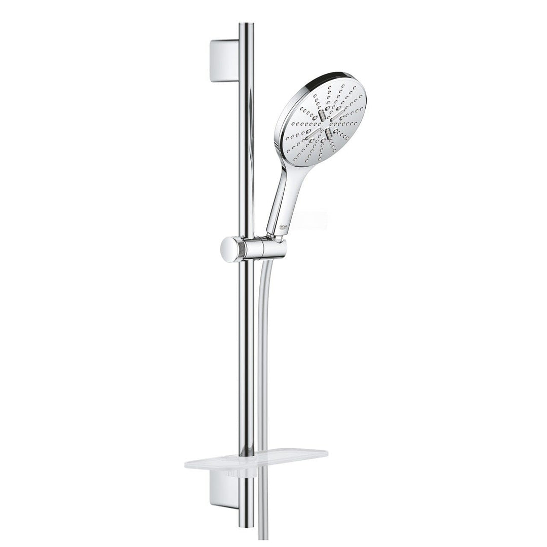 GROHE Rainshower 150 SmartActive | Brausestangenset 3 Strahlarten | Chrom | 26592000 Brausestangense