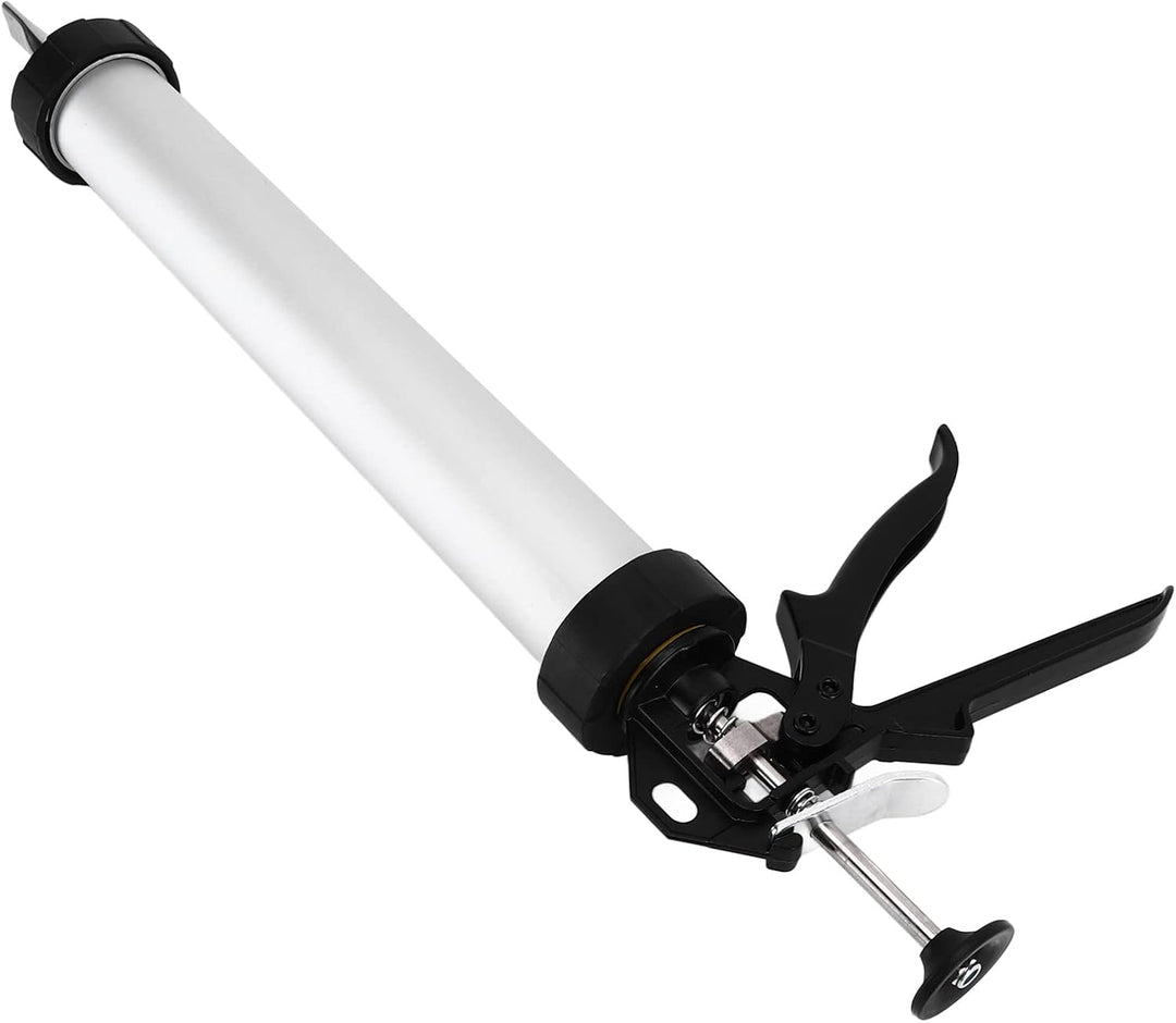 Jerky Gun, 15 Zoll Beef Stick Maker, Leicht zu Reinigendes Jerky Gun Kit, mit Runder Flacher Düse, f