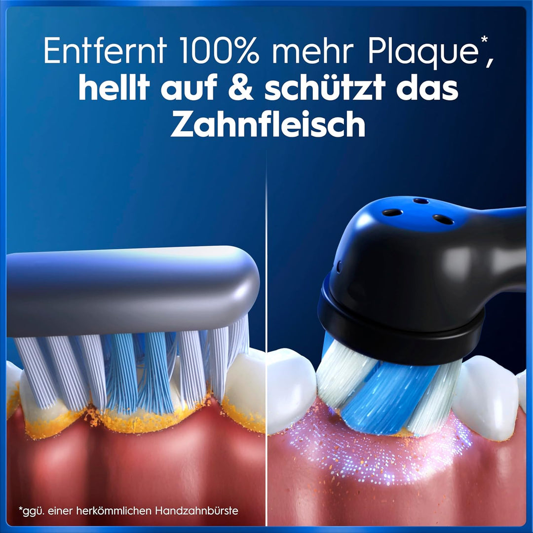 Oral-B iO Series 5 Plus Edition Elektrische Zahnbürste/Electric Toothbrush, Doppelpack PLUS 2 Aufste