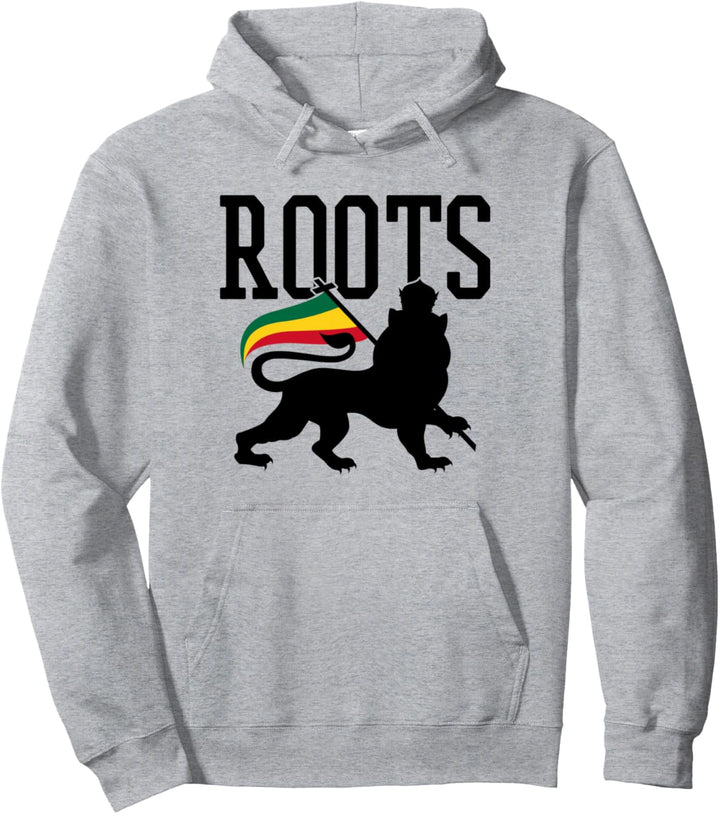 Reggae Roots - Lion Of Judah Rastafari Rasta Musik Geschenk Pullover Hoodie