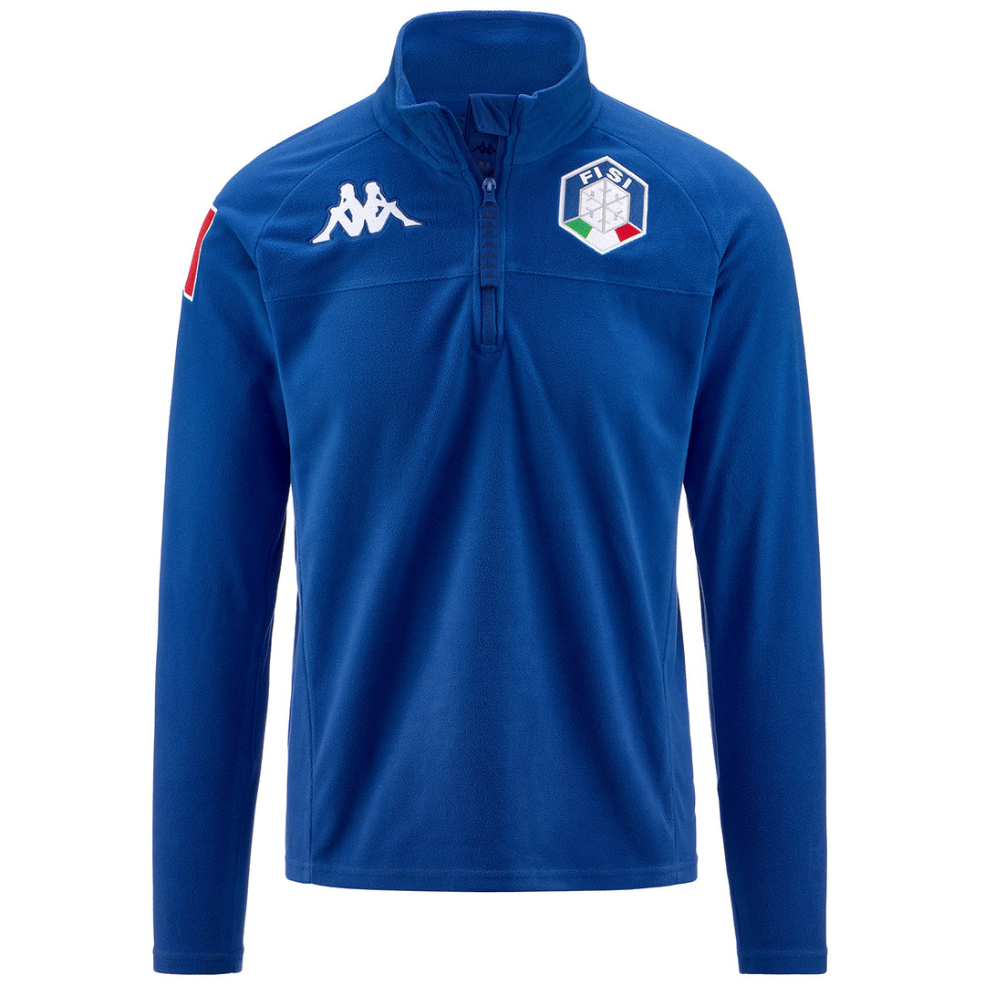 Kappa Unisex-Kinder und Jugendliche 6% 687b FISI Sportliche Sweatjacke, Blue Princess, S