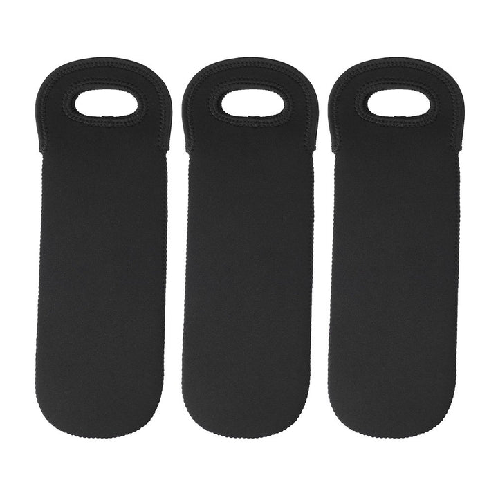 3 Stück Neopren Schutzhülle Isolierte Hüllen Reisetaschen für Wein Bierflaschen Getränke Sport Trink