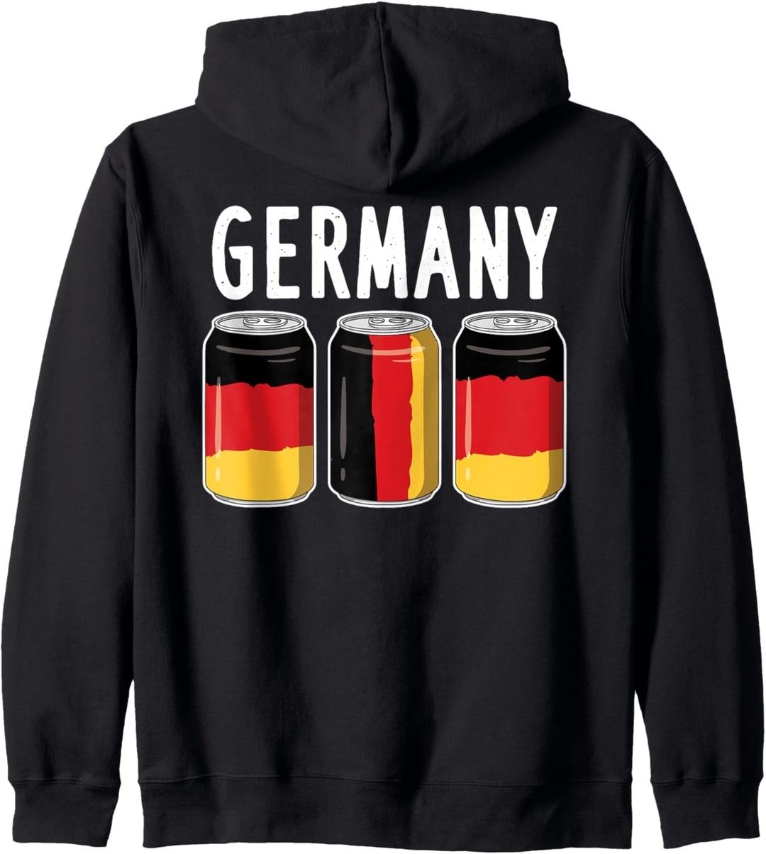 Deutschland Fahne Deutsche Flagge Getränkedosen Deutschland Kapuzenjacke