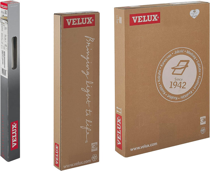 Velux Sparpaket "Sunshine" - Dachfenster+Eindeckrahmen+Hitzeschutzmarkise (78 x 160 MK10, EDW 0000 -